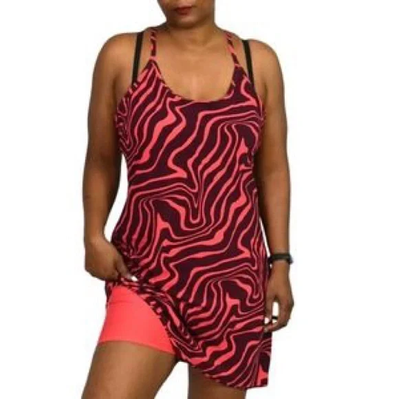 Outdoor Voices Poppy Swirl Athletic Dress - Picture 6 of 16
